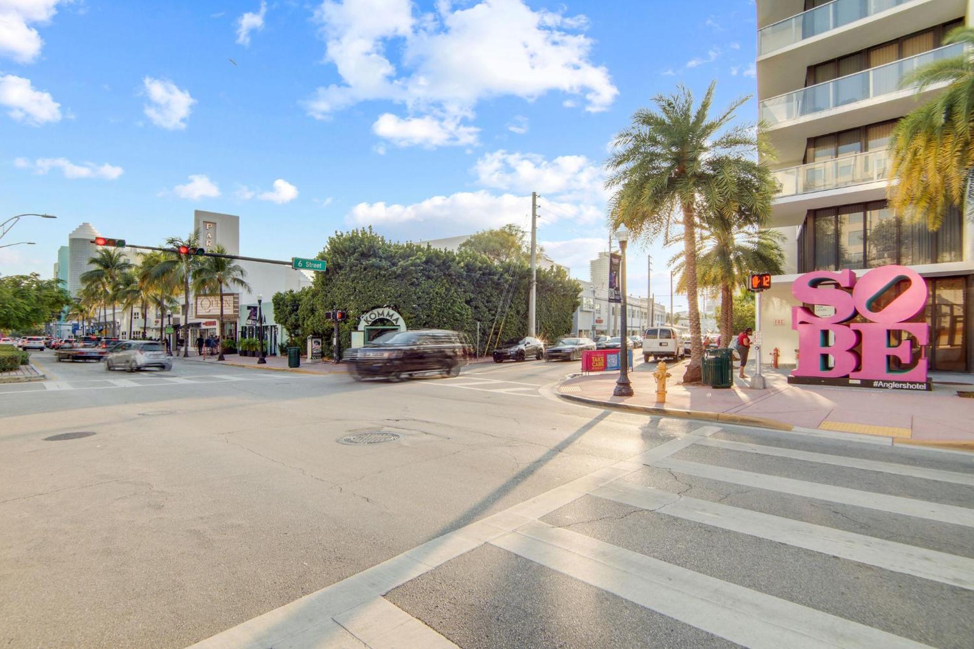 Chic Large Studio Apt Near Ocean Drive South Beach Miami Beach Exterior photo